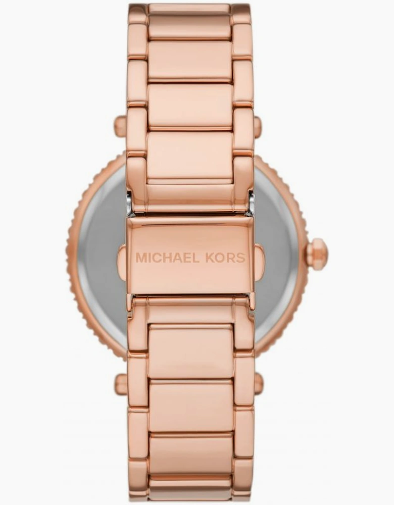 Michael Kors Ladies Two-Tone Parker Lux Watch MK4695