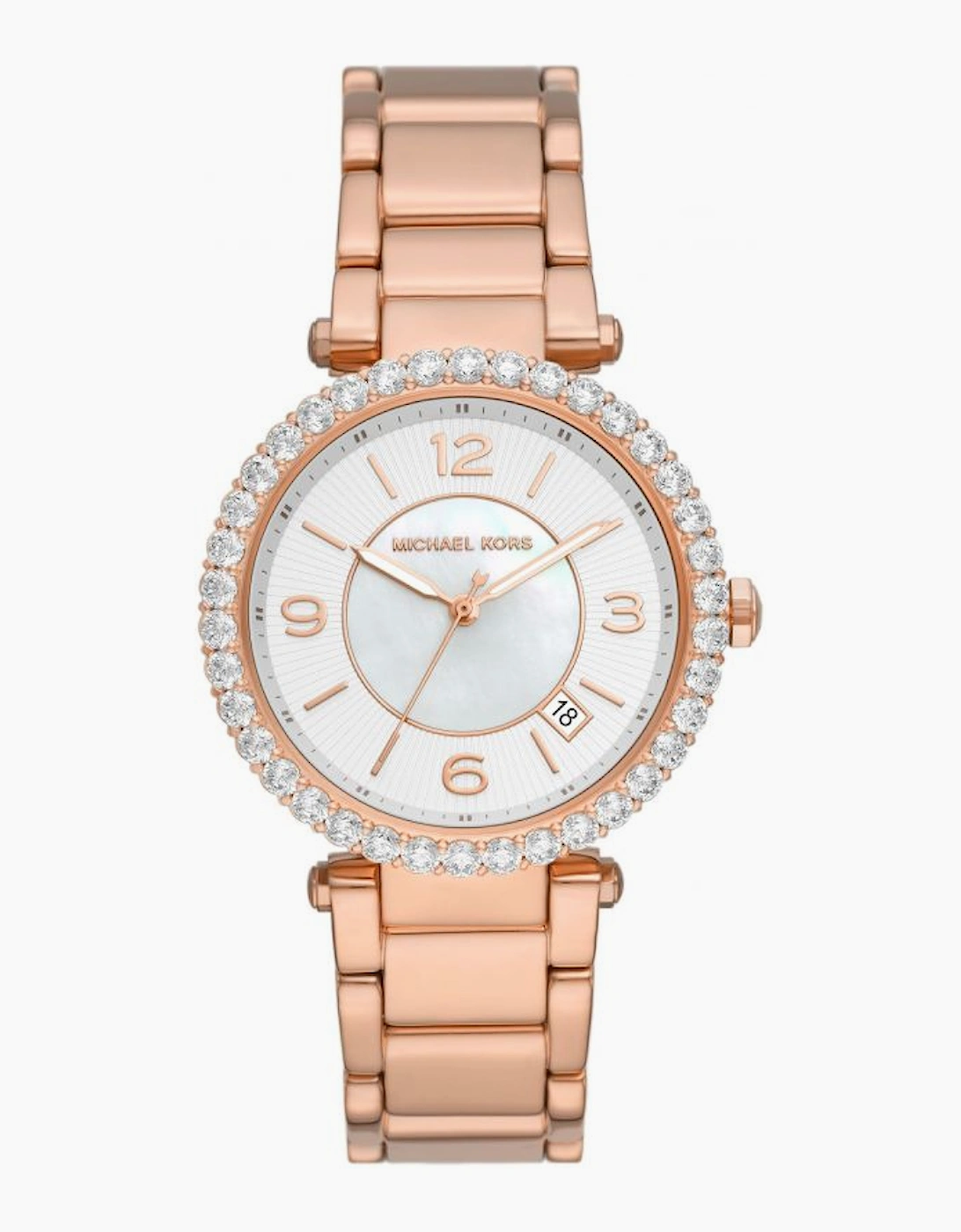 Michael Kors Ladies Two-Tone Parker Lux Watch MK4695