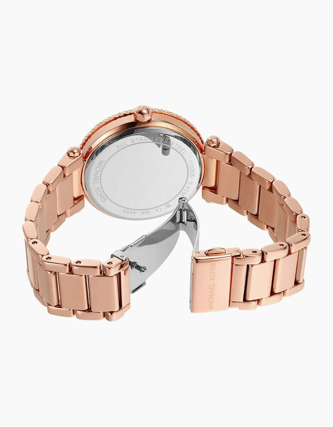 Michael Kors Ladies Two-Tone Parker Lux Watch MK4695
