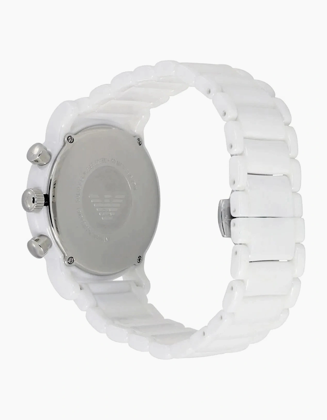 Emporio Armani AR1499 White Ceramic Chronograph Men's Watch