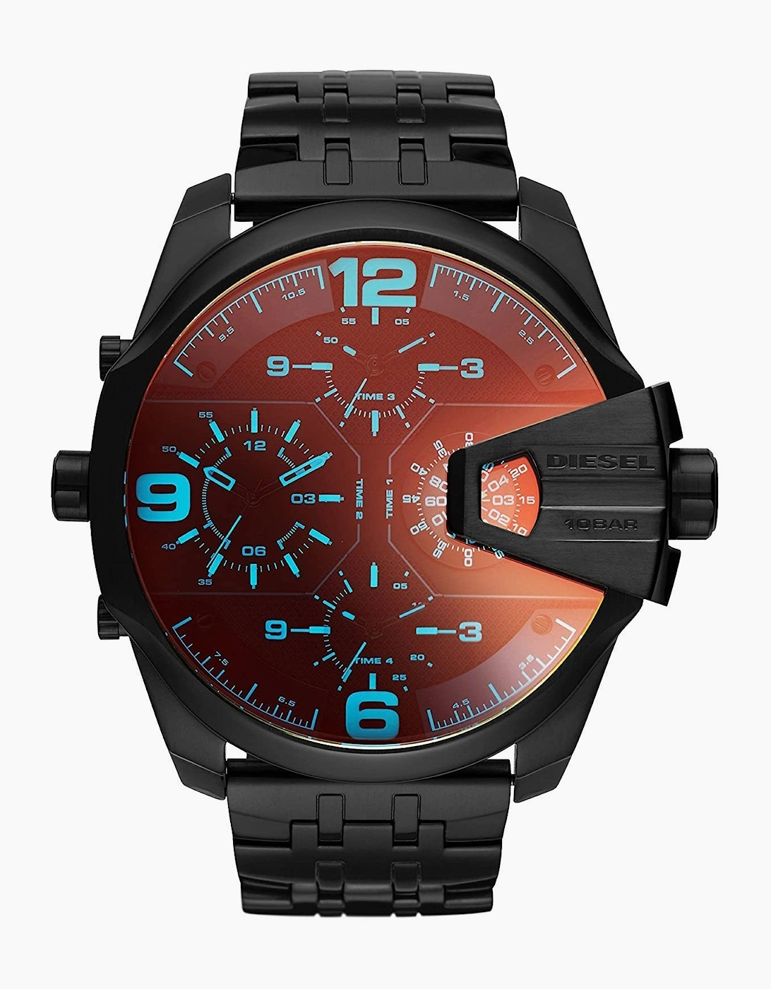 Diesel DZ7373 Uber Chief Black Chronograph Men's Watch