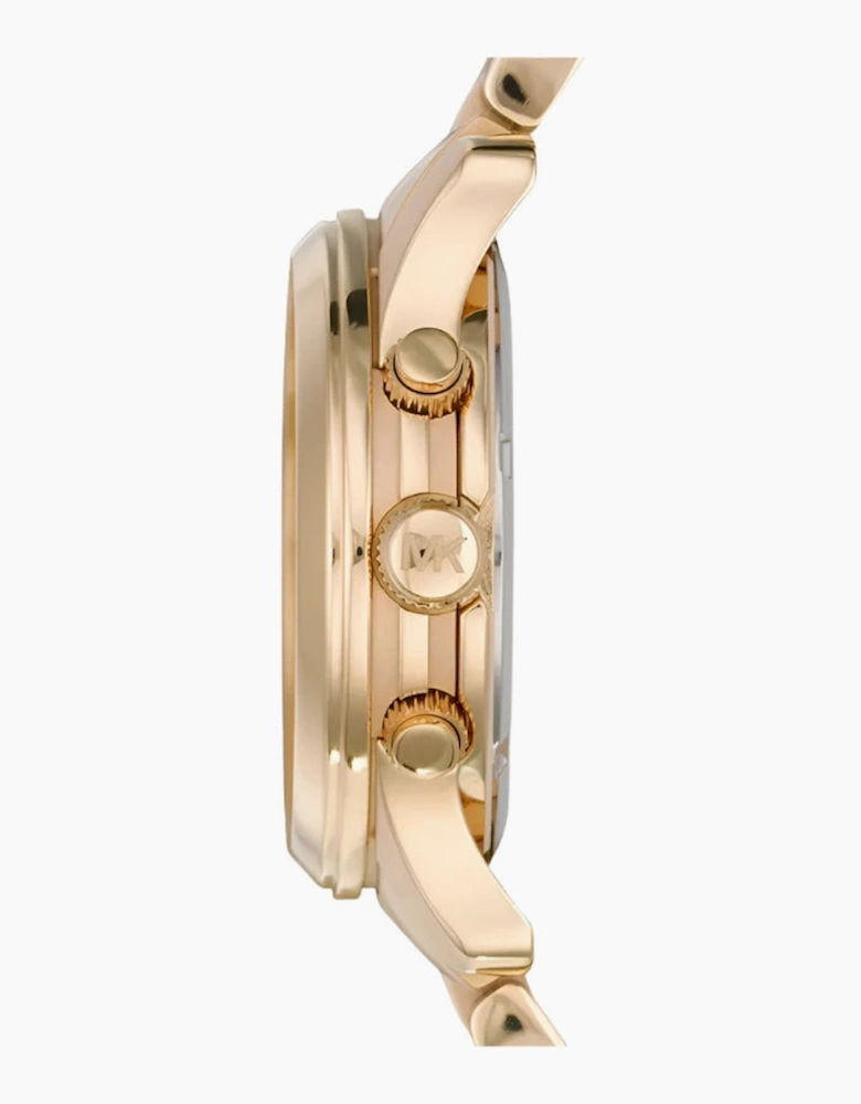 Michael Kors MK5055 Runway Gold Bracelet Chronograph Ladies Watch