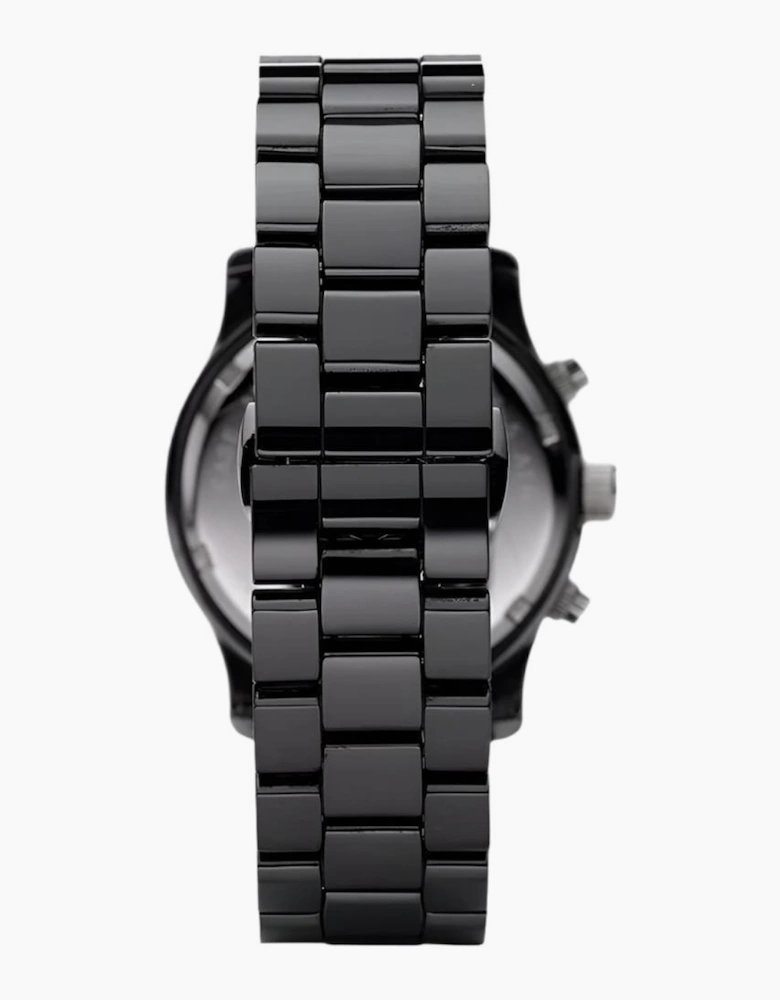 Michael Kors MK5162 Runway Black Ceramic Chronograph Ladies Watch