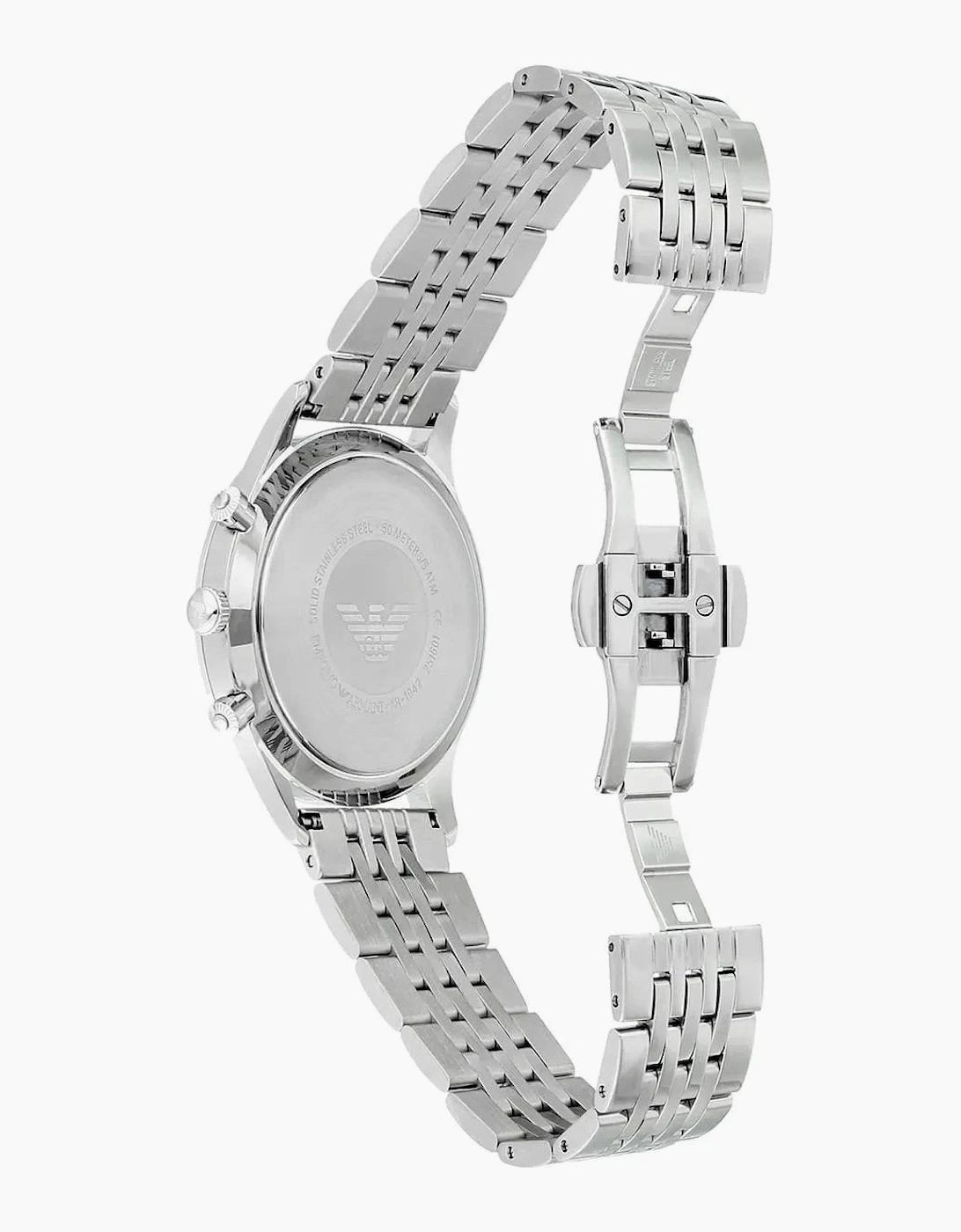 Emporio Armani Men's Silver Watch AR1942