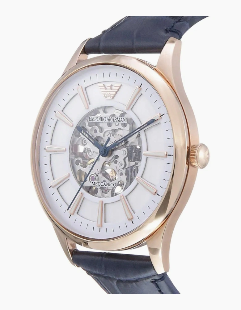 Emporio Armani AR1947 Sport Navy Leather Men's Watch