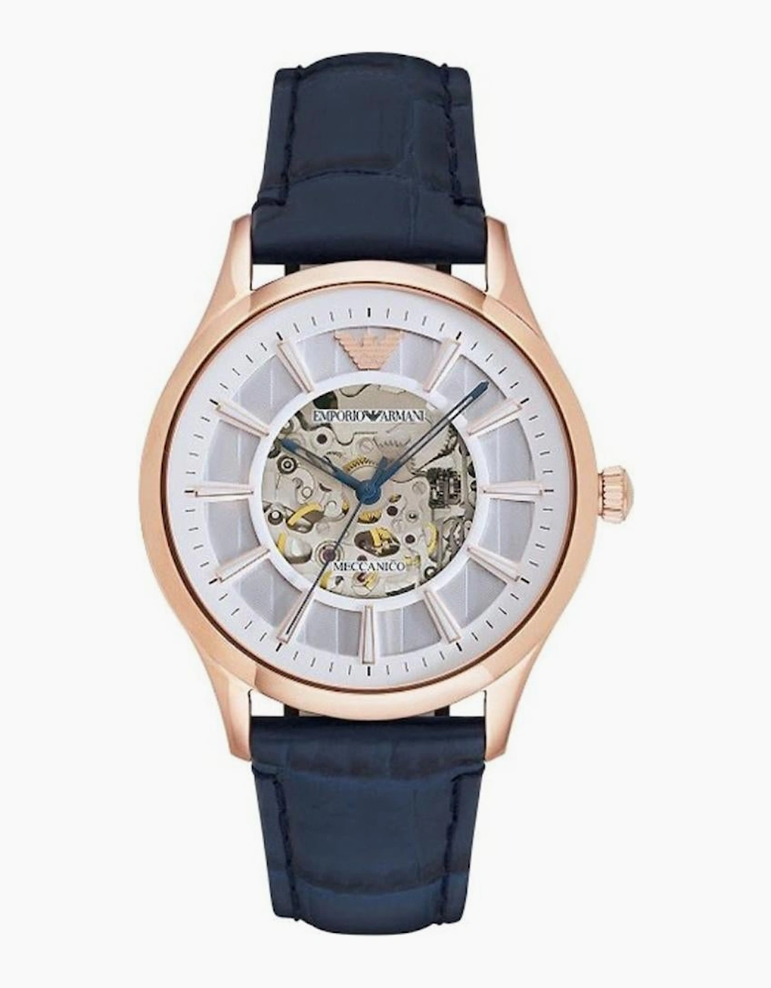 Emporio Armani AR1947 Sport Navy Leather Men's Watch