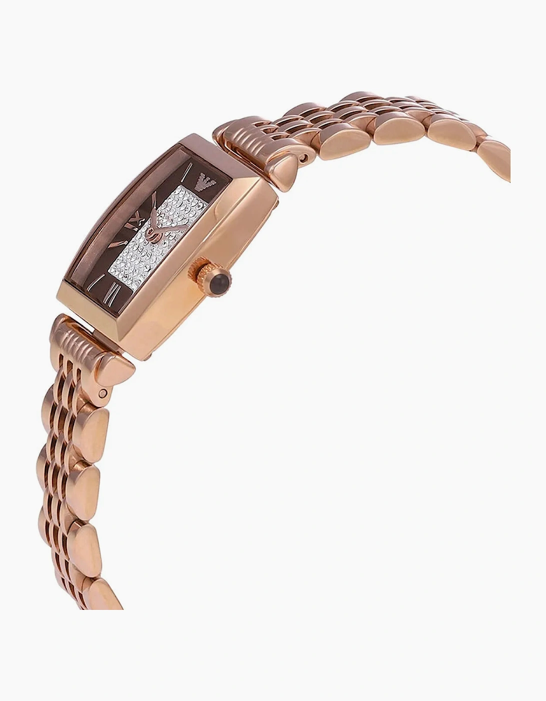 Emporio Armani AR11407 Gianni T-Bar Rose Gold Ladies Watch