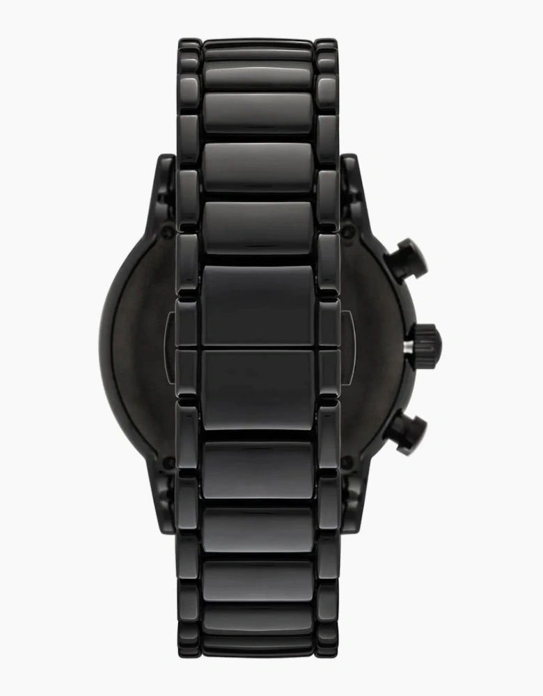 Emporio Armani  AR1507 Black Ceramic Chronograph Men's Watch