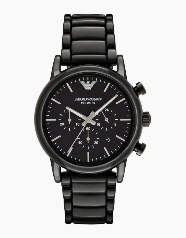 Emporio Armani  AR1507 Black Ceramic Chronograph Men's Watch