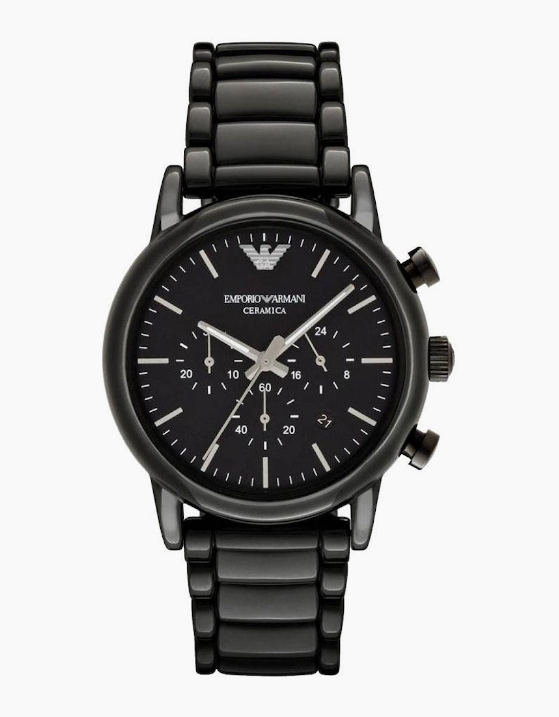 Emporio Armani  AR1507 Black Ceramic Chronograph Men's Watch