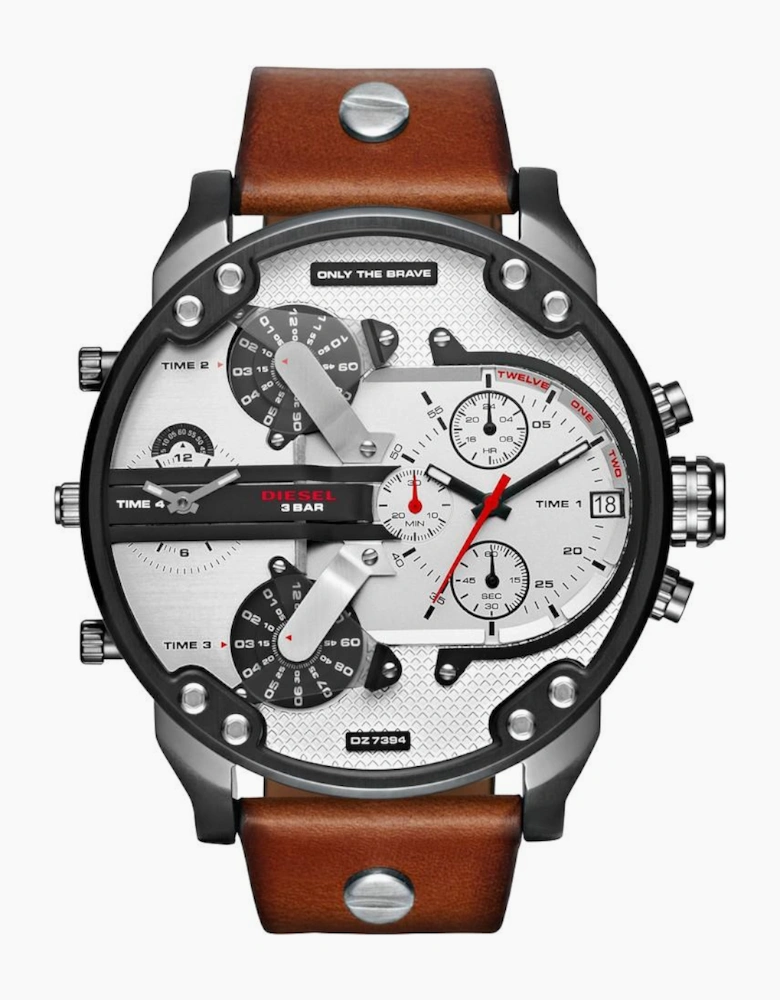 Diesel Men's Mr Daddy 2.0 Brown Watch DZ7394