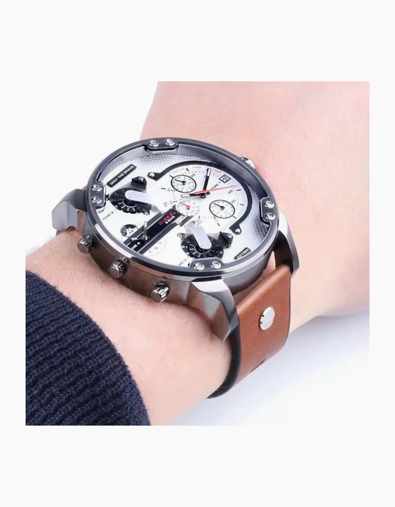 Diesel Men's Mr Daddy 2.0 Brown Watch DZ7394