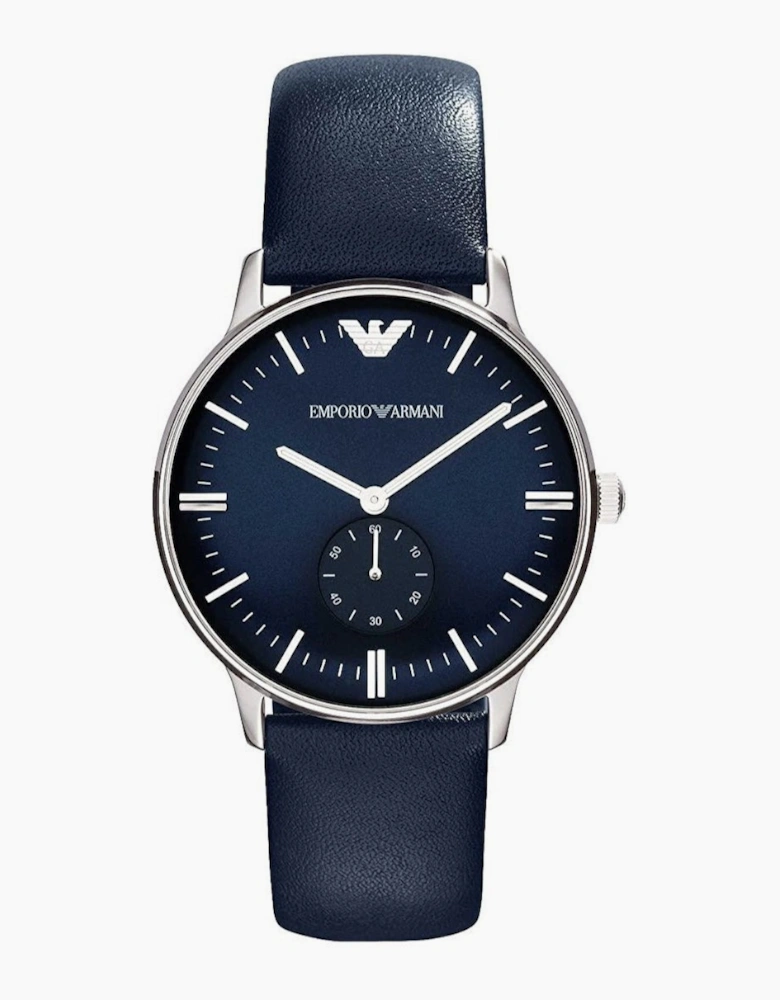 Emporio Armani AR1647 Blue Leather Men's Watch