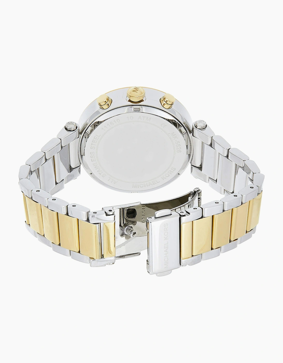 Michael Kors MK5626 Parker Silver & Gold Chronograph Ladies Watch