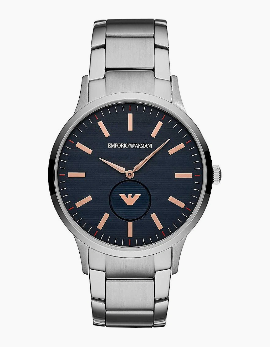 Emporio Armani AR11137 Renato Blue Dial Steel Men's Watch
