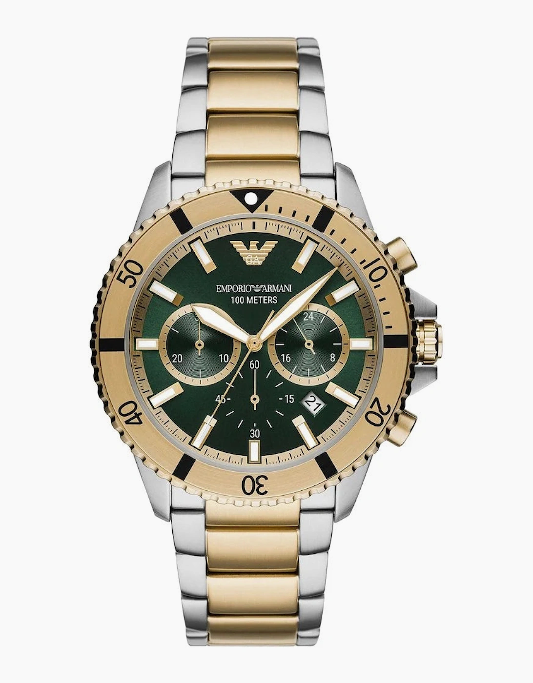 Emporio Armani AR11586 Diver Gold Men's Watch