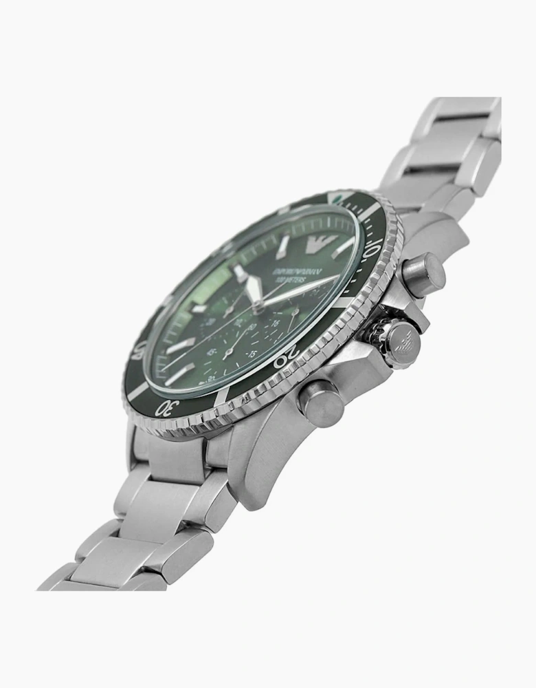 Emporio Armani AR11500 World Explorer Green Men's Watch