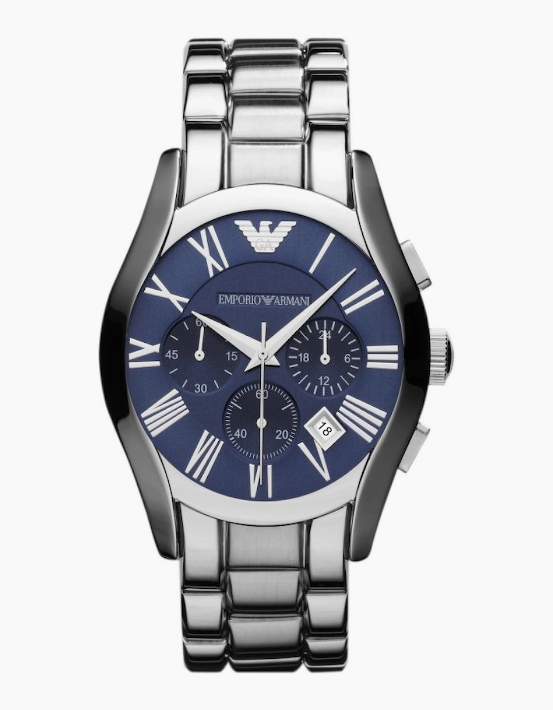 Emporio Armani AR1635 Blue Dial Chronograph  Men's Watch