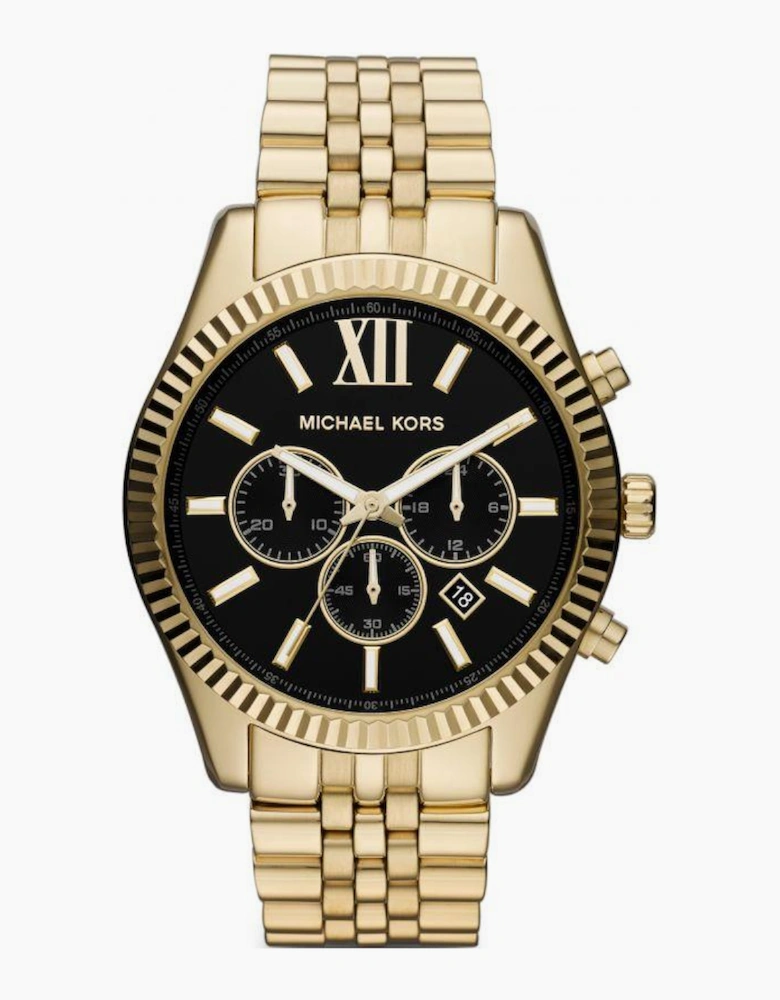 Michael Kors MK8286 Lexington Gold Tone Chronograph Men's Watch