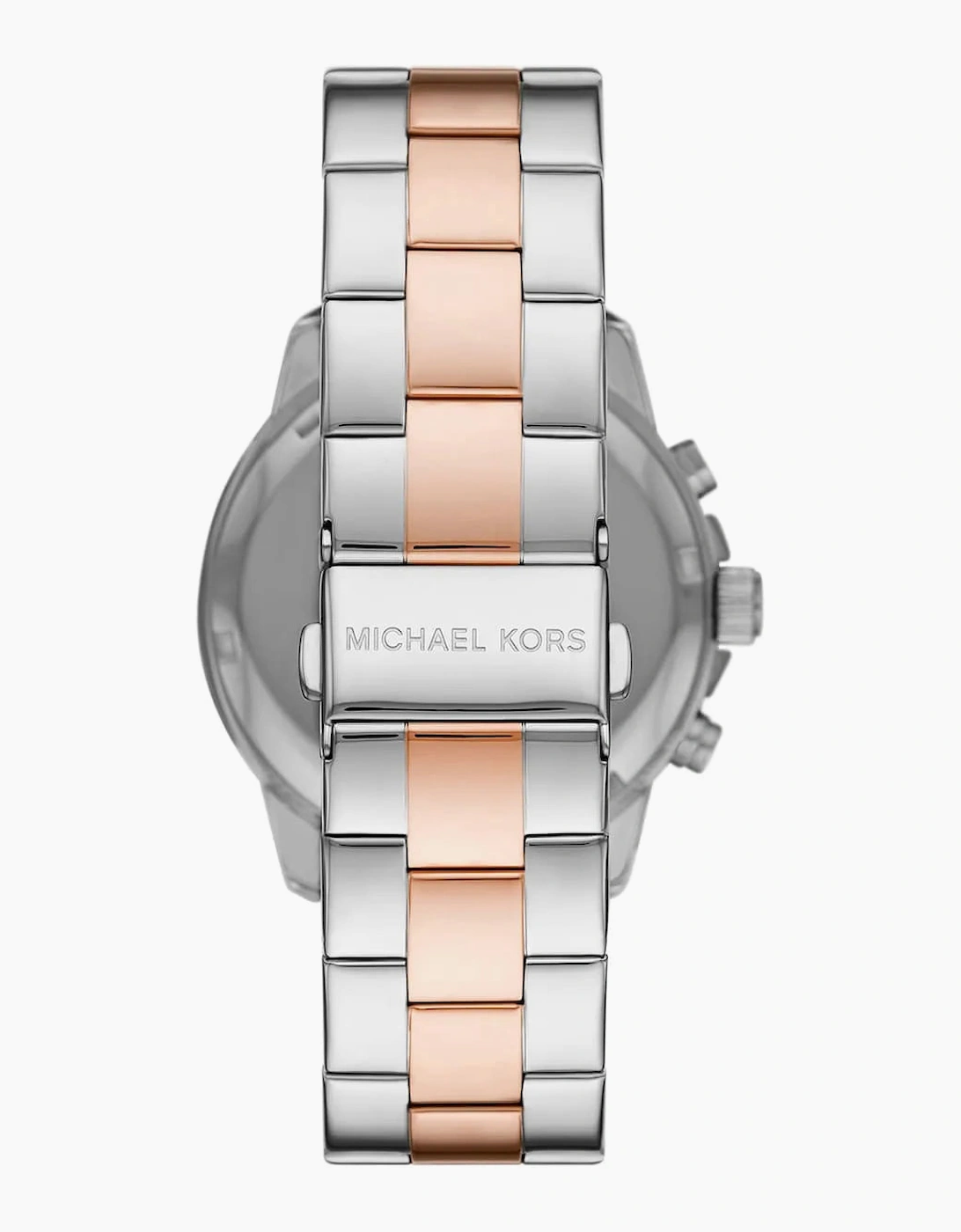 Michael Kors Ladies Two-Tone Oversized Bryn Pavé Watch MK7201