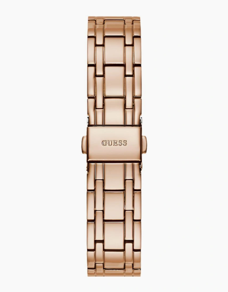 Guess Crystalline Rose Gold Ladies Watch GW0114L3