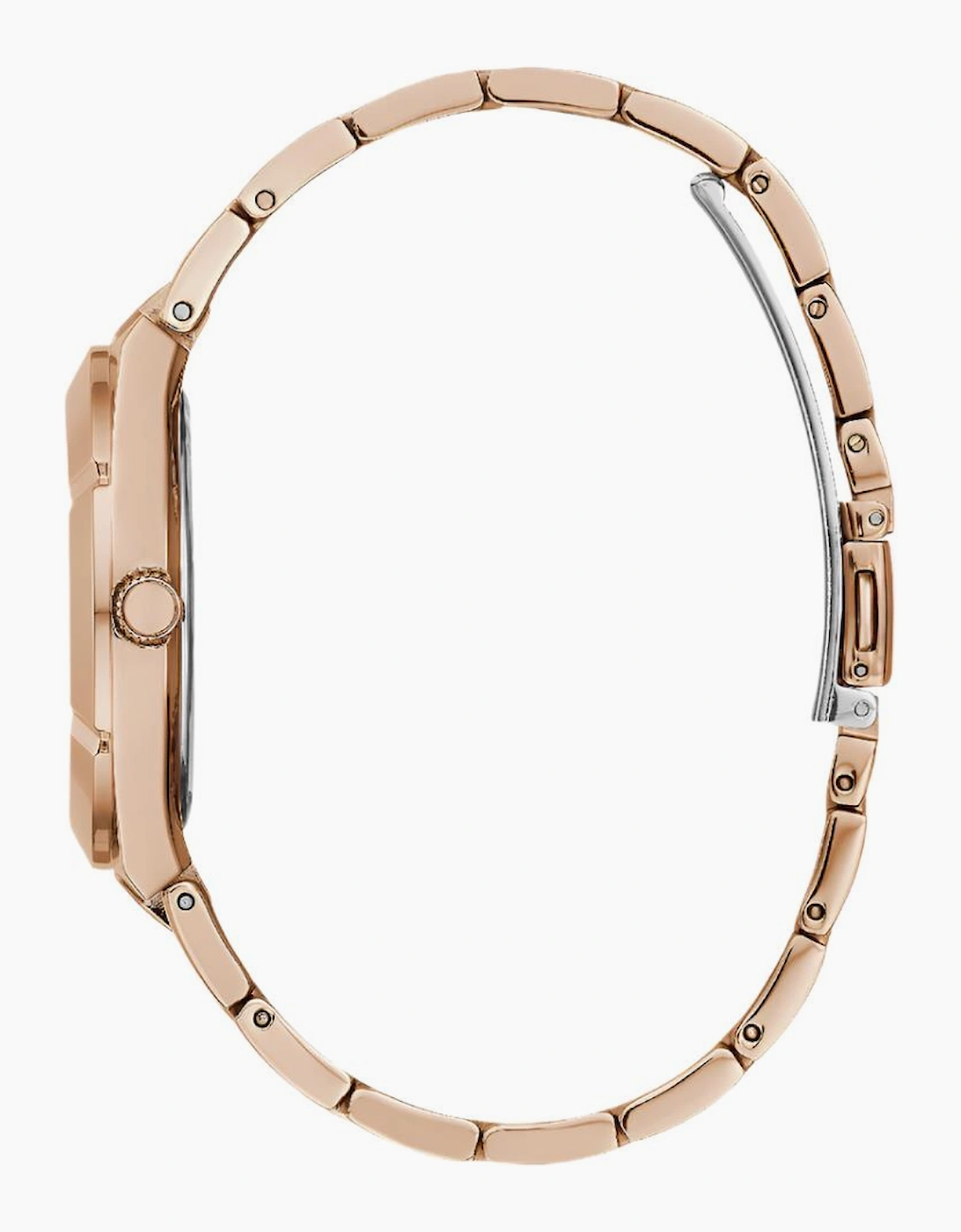 Guess Crystalline Rose Gold Ladies Watch GW0114L3