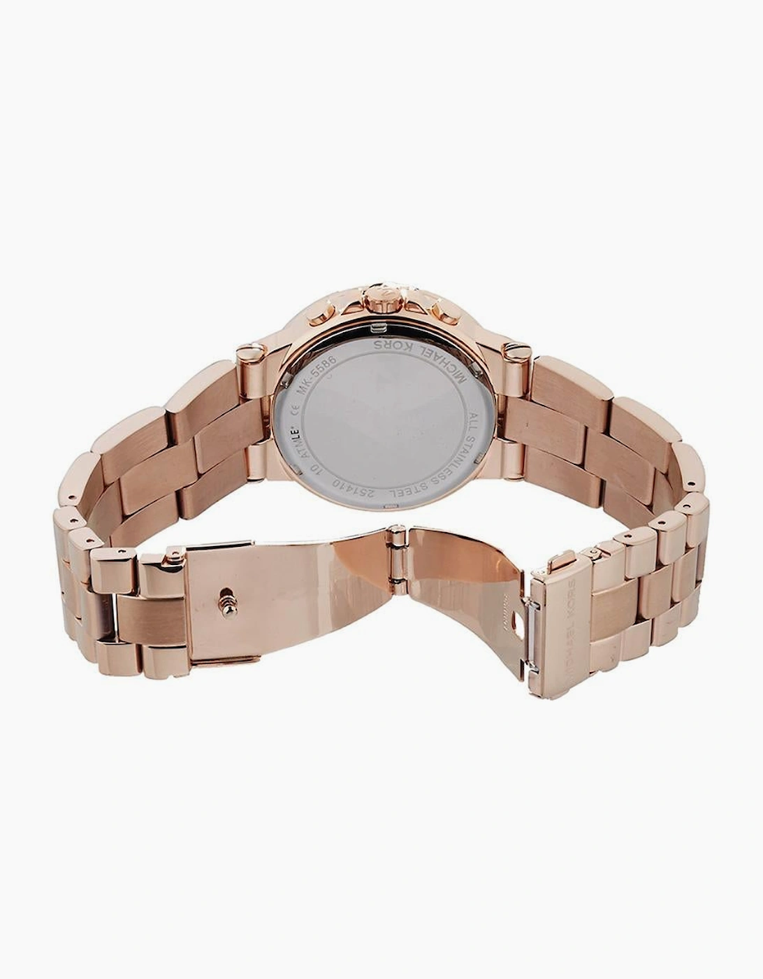 Michael Kors MK5586 Mini Dylan Glitz Rose Gold Chronograph Ladies Watch