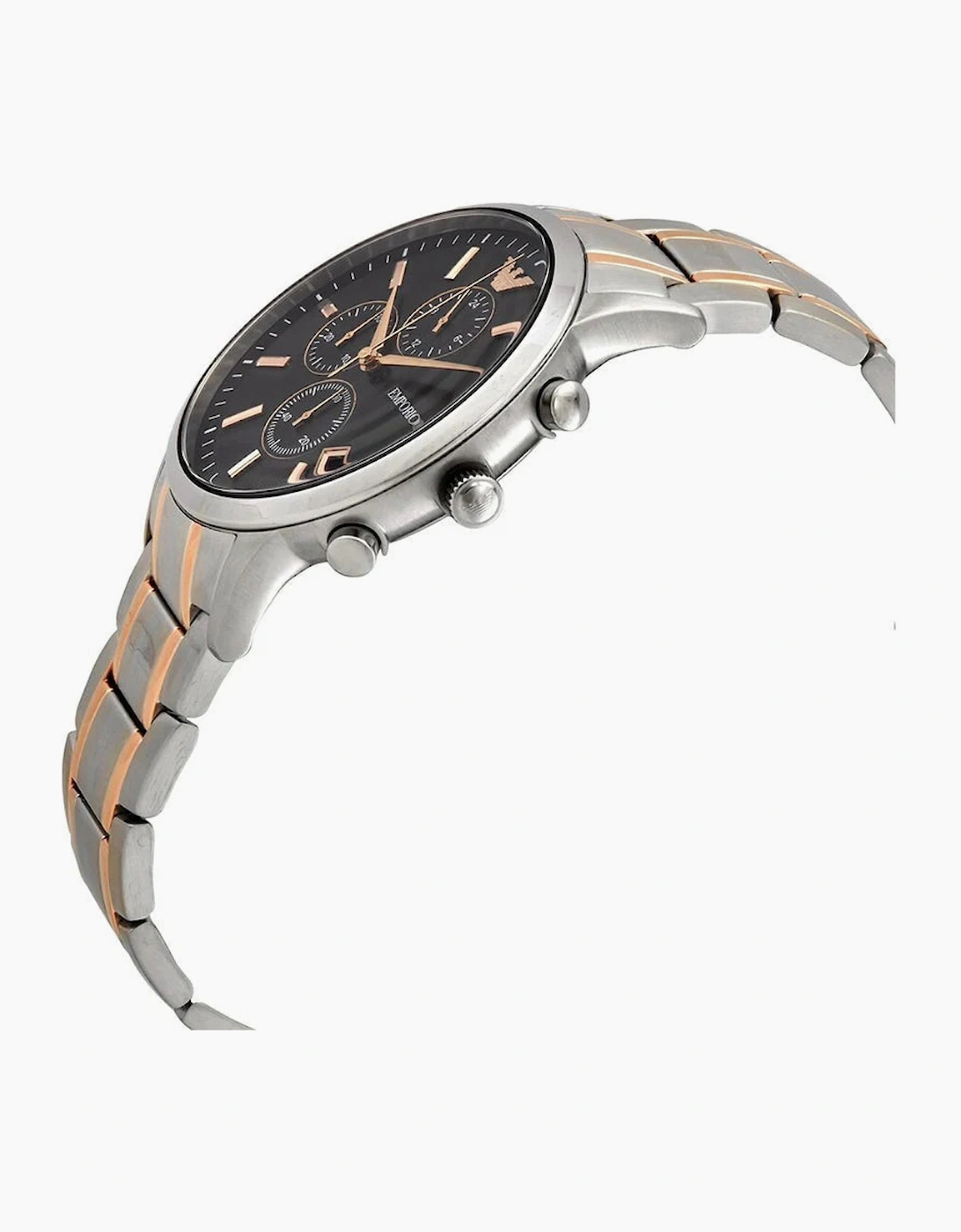 Emporio Armani AR11165 Renato Two Tone Rose Gold Chronograph  Men's Watch