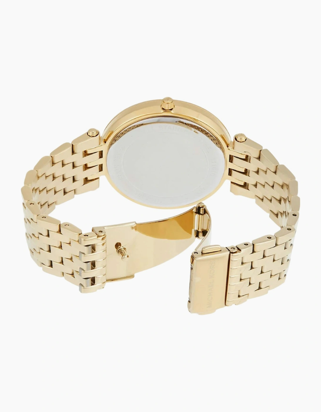Michael Kors Ladies Darci Yellow Gold Watch MK3398