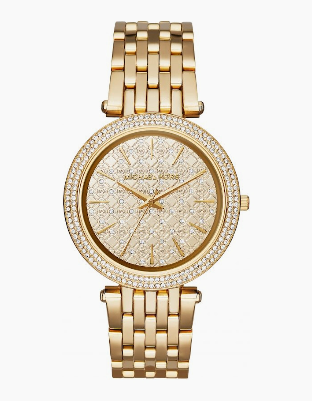 Michael Kors Ladies Darci Yellow Gold Watch MK3398