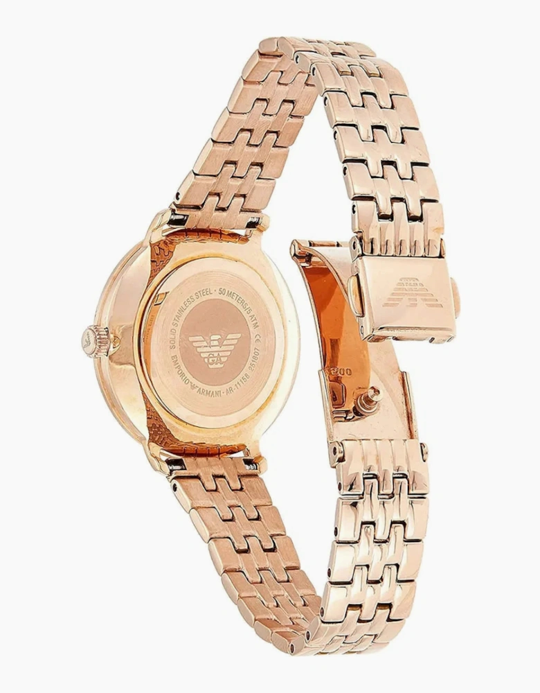 Emporio Armani AR11158 Rose Gold Ladies Watch