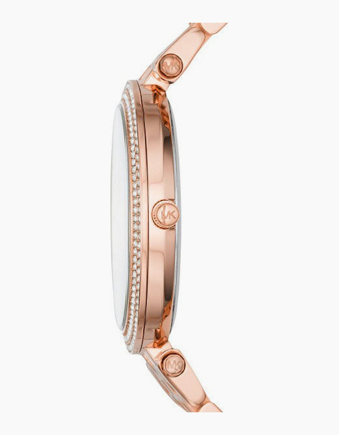 Michael Kors MK3400 Darci Purple Two Tone Rose Gold Ladies Watch
