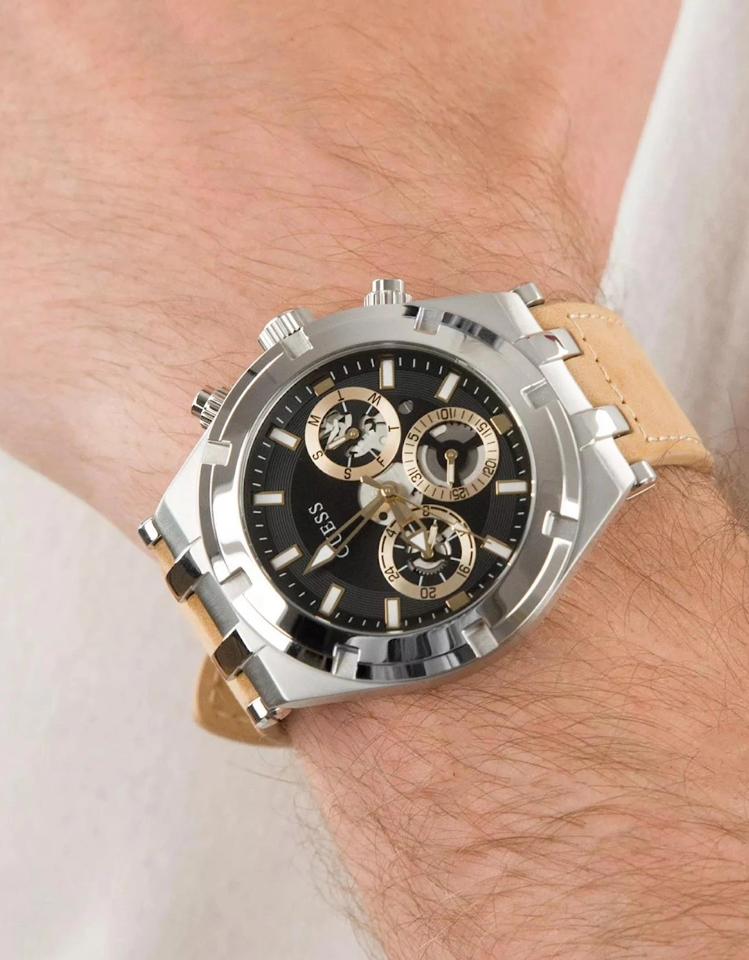 Guess Continental Black Men's Watch GW0262G1