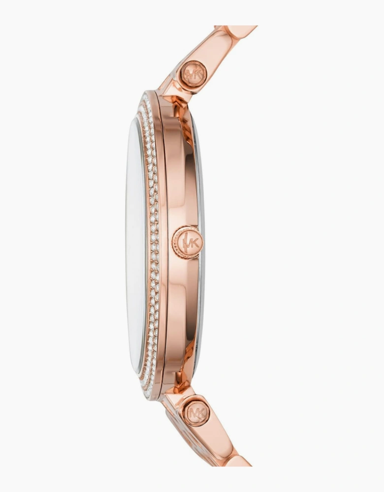 Michael Kors Ladies Darci Rose Gold Watch MK3399