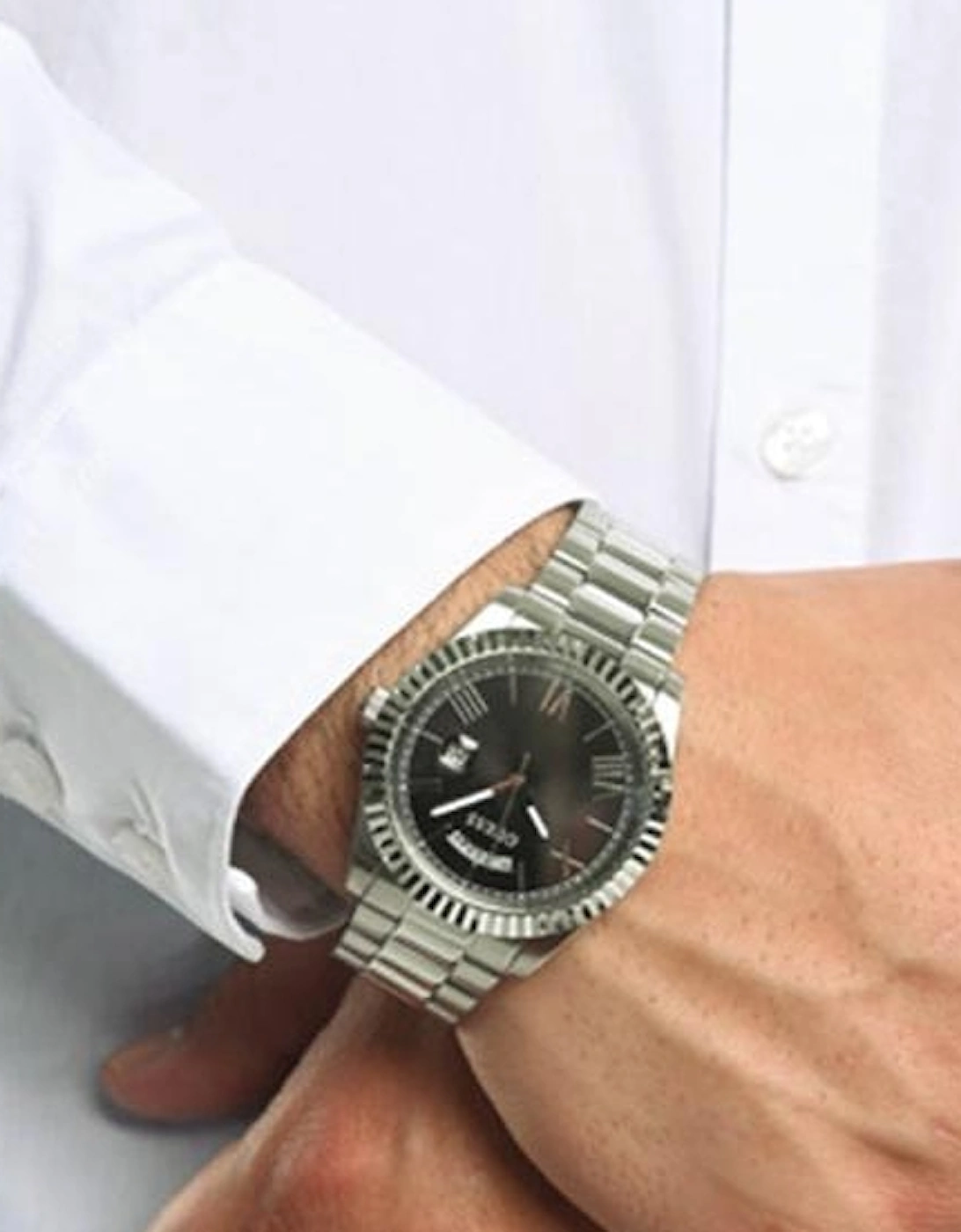 Guess Connoisseur Silver Men's Watch GW0265G1