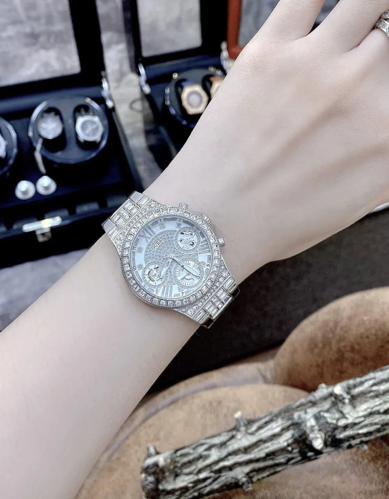Guess Cosmo GW0320L1 Moonlight Silver Ladies Watch