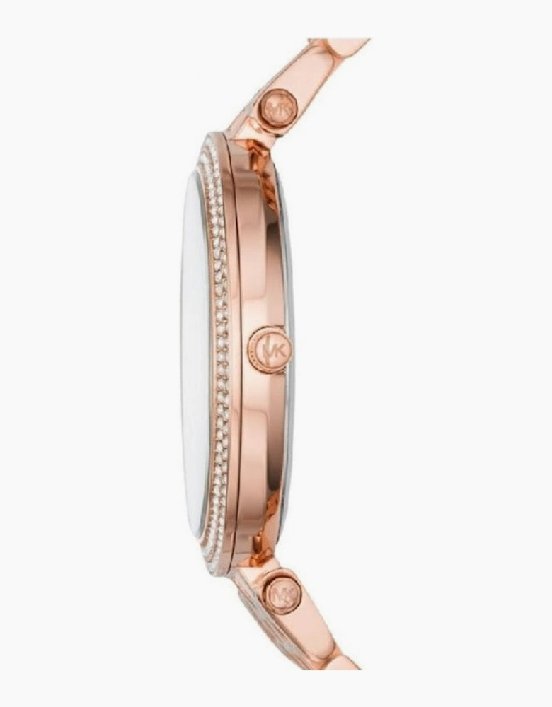 Michael Kors MK3402 Darci Black and Rose Gold Ladies Watch