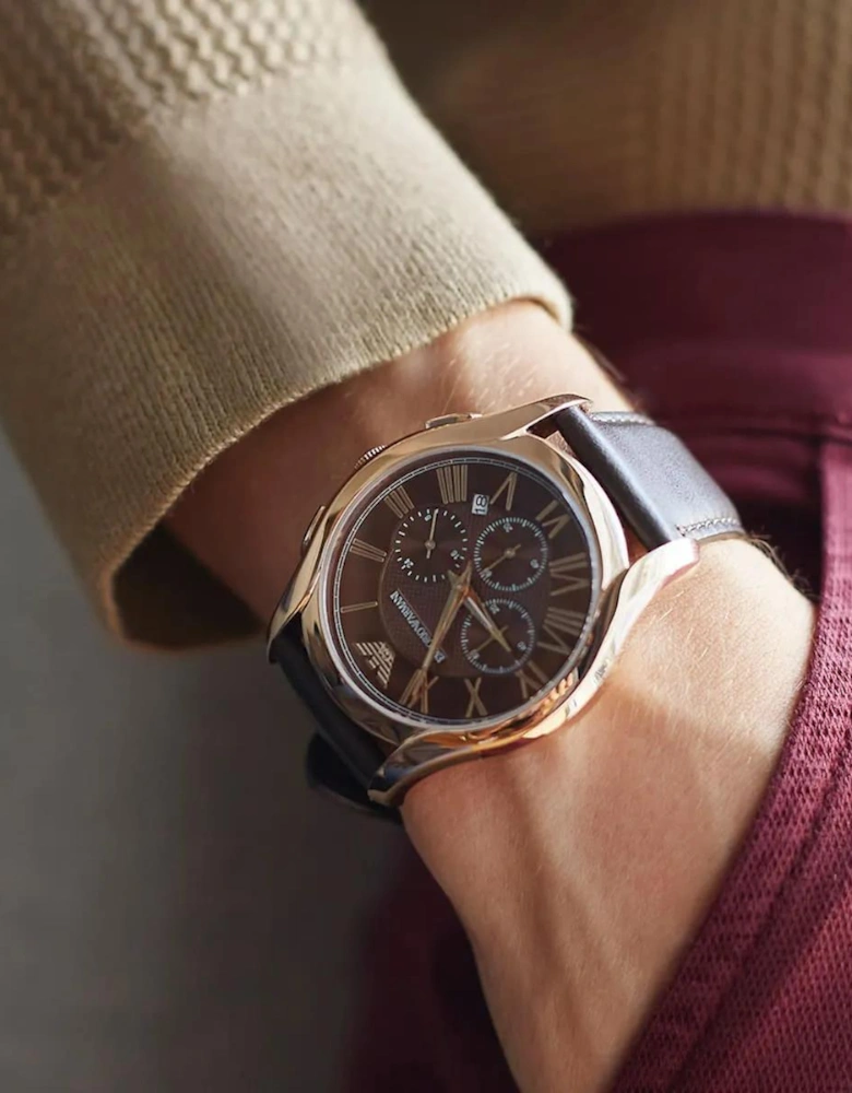 Emporio Armani Men's PVD Brown Watch AR1701