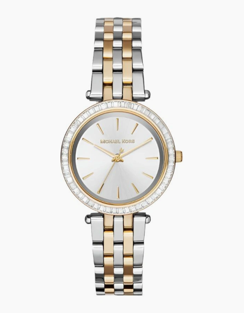 Michael Kors MK3405 Mini Darci Two Tone Silver & Gold Ladies Watch