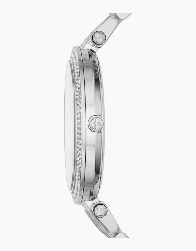 Michael Kors Ladies  Darci Silver Watch MK3404