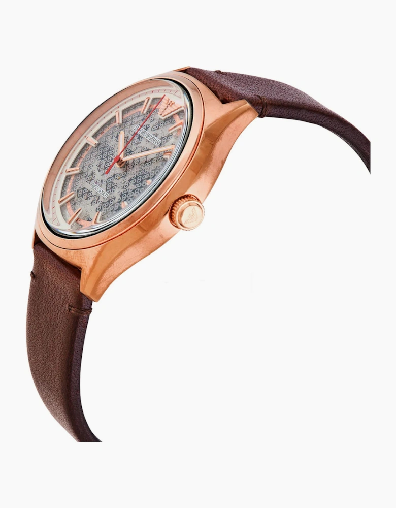 Emporio Armani AR60005 Brown Leather Men's Watch