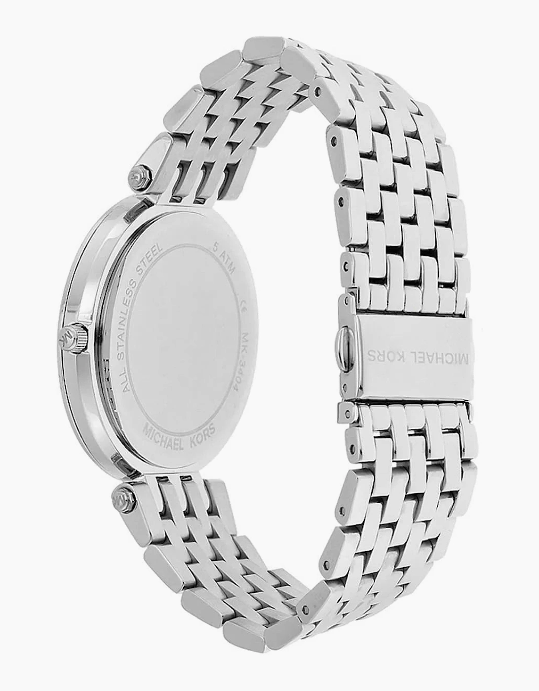 Michael Kors Ladies  Darci Silver Watch MK3404