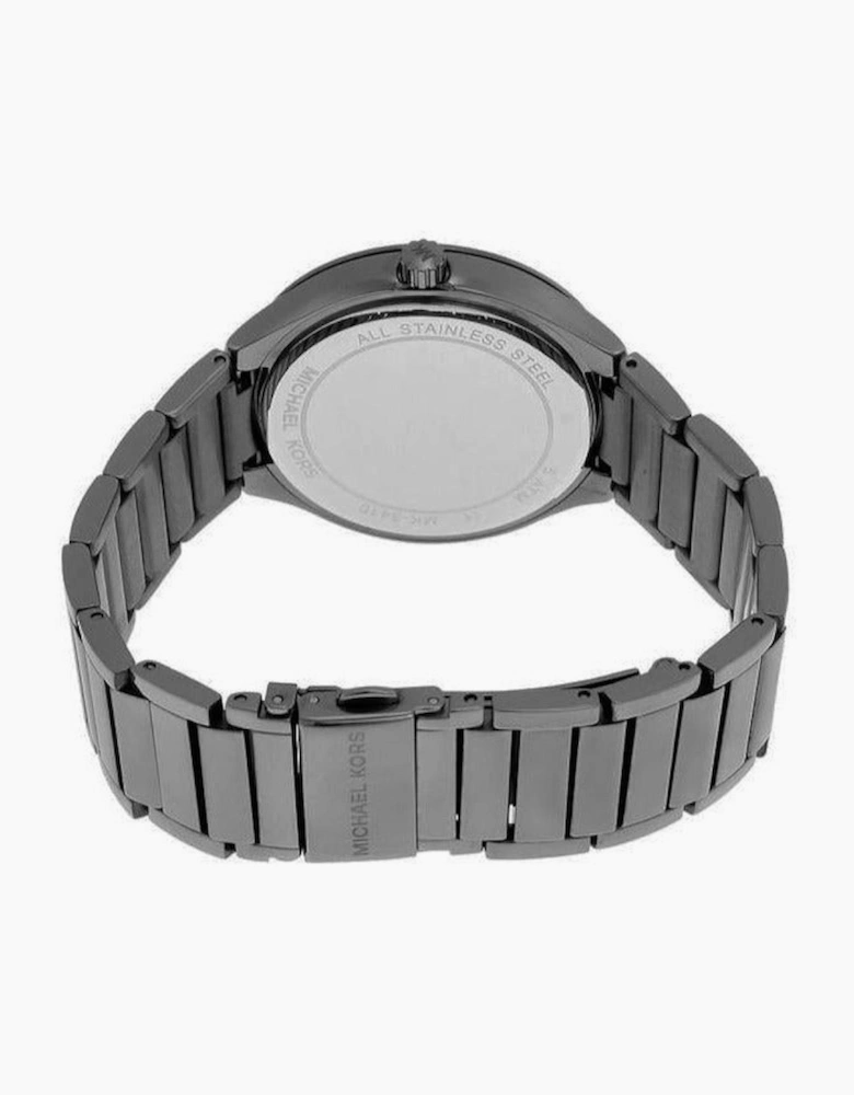 Michael Kors MK3410 Kerry Crystal Gunmetal Grey Ladies Watch