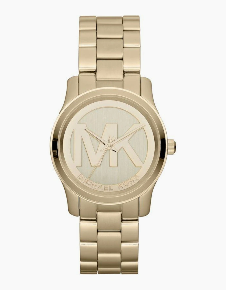 Michael Kors Ladies Runway Yellow Gold Watch MK5786