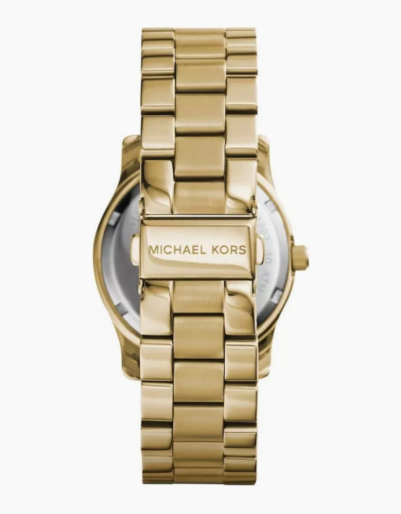 Michael Kors Ladies Runway Yellow Gold Watch MK5786