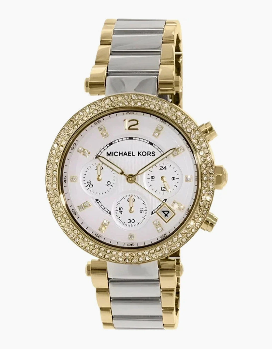 Michael Kors Parker Ladies Two-Tone Watch MK5687