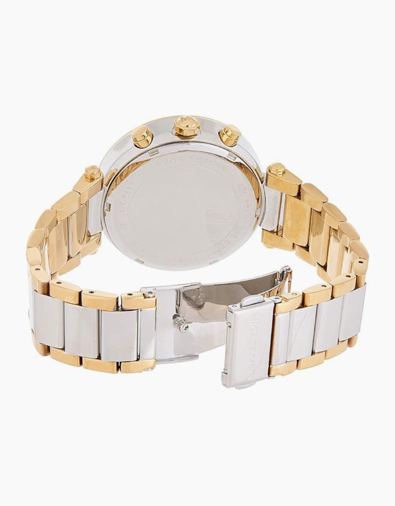 Michael Kors Parker Ladies Two-Tone Watch MK5687