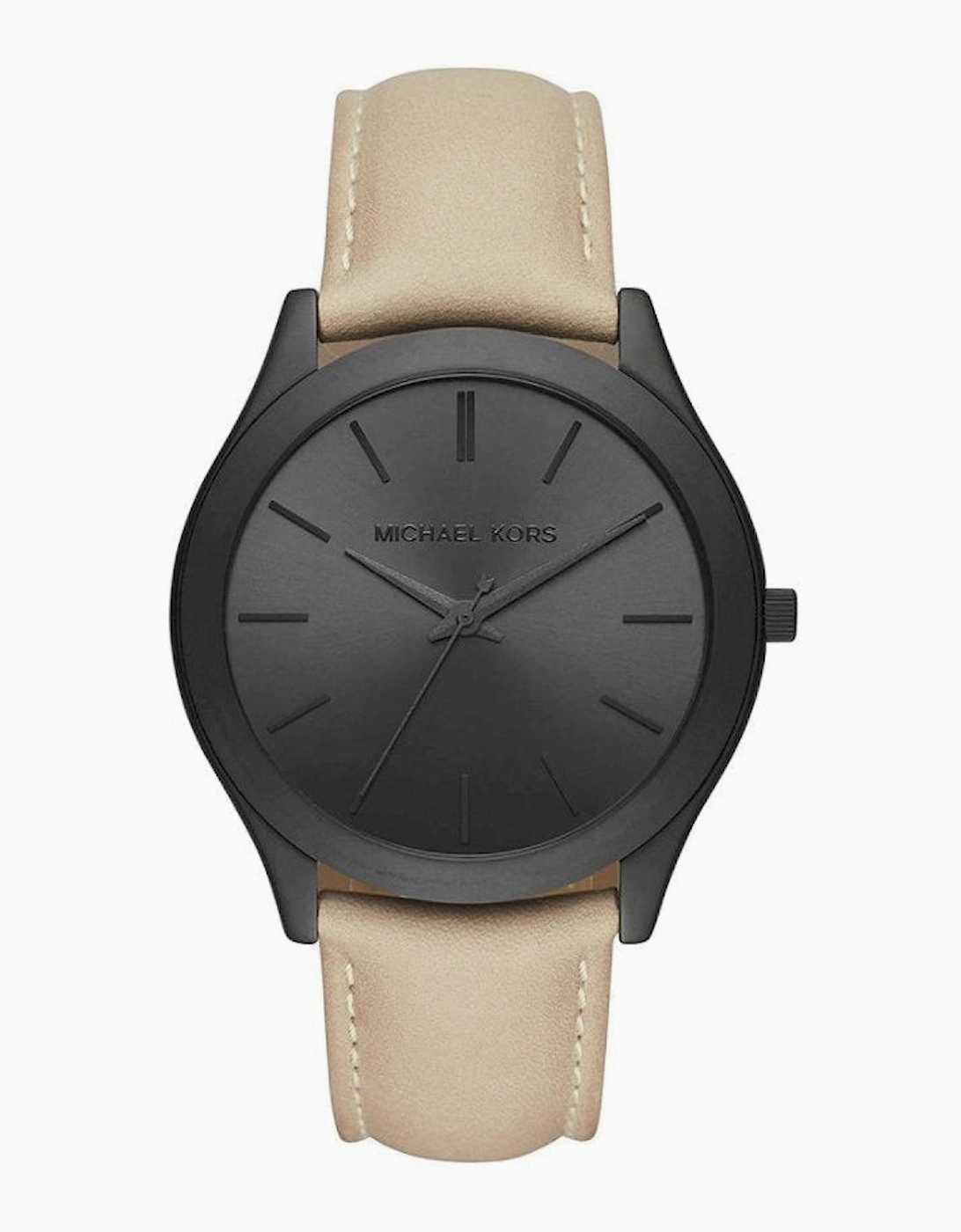 Michael Kors Men's Slim Runway Beige Watch MK8510