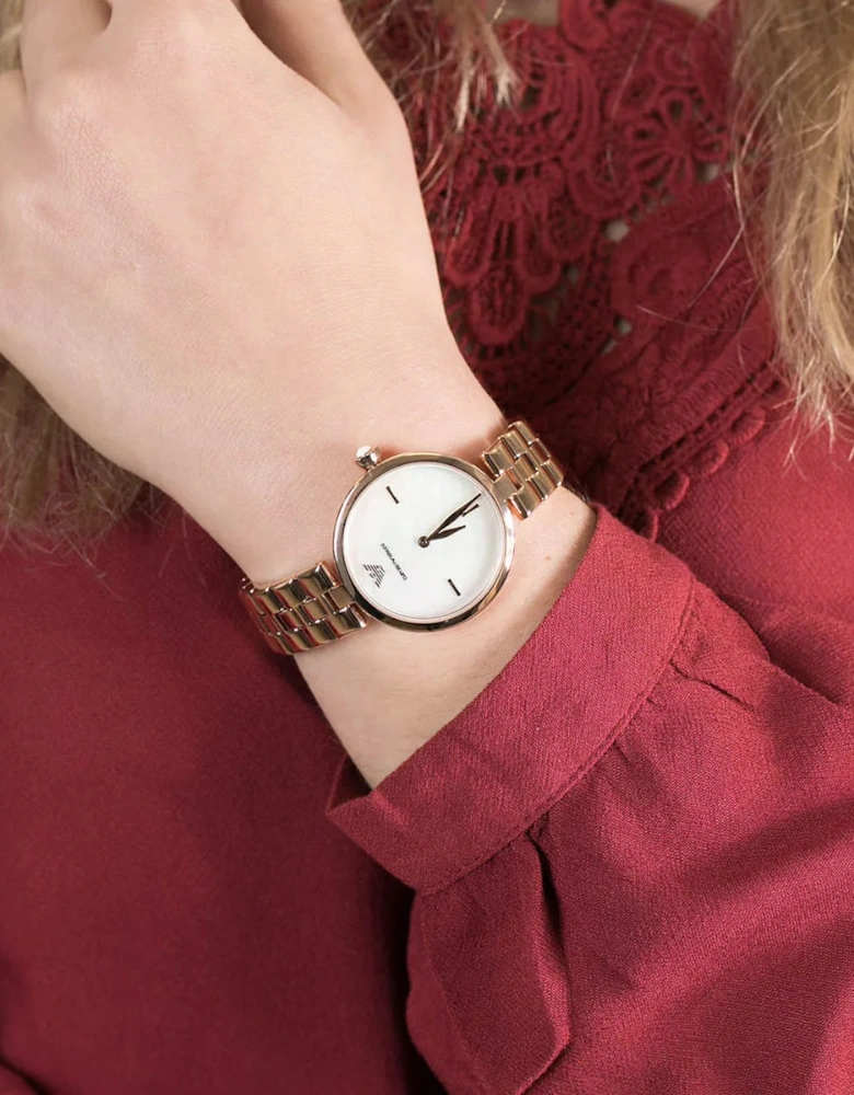 Emporio Armani AR11196 Rose Gold Ladies Watch