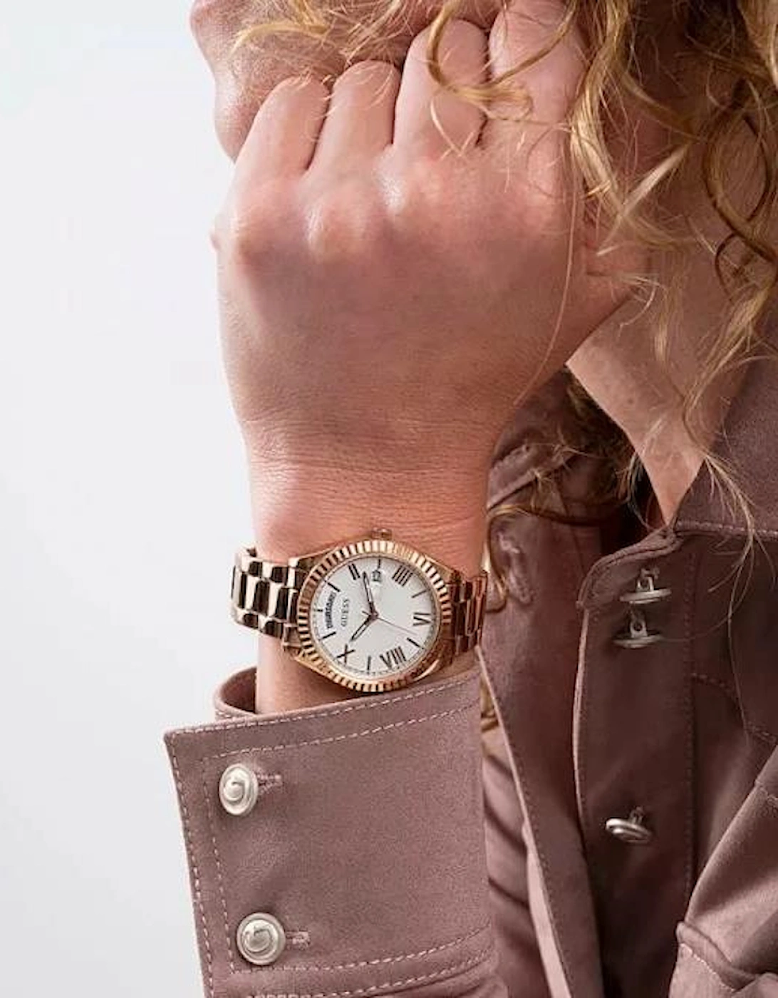Guess Luna Rose Gold Ladies Watch GW0308L3
